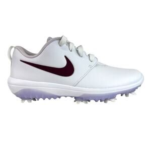 Nike Roshe G Tour Golf Shoes Cleats White Maroon AR5582-103 Women’s Size 6 NEW